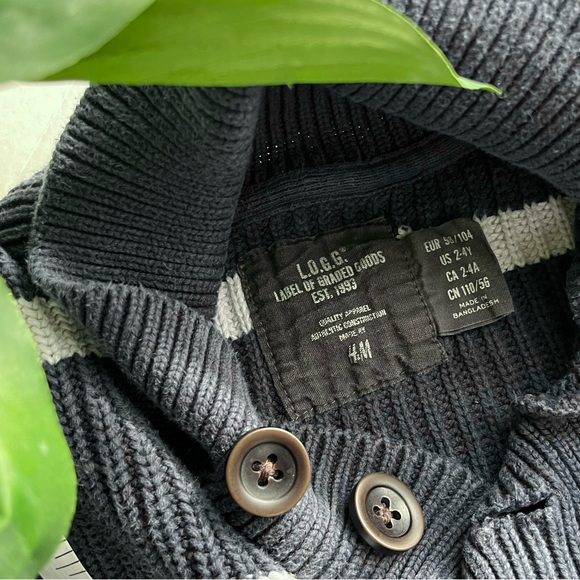 SOLD H&M & BABY GAP Collar Knitwear 3PC Sz 2-4T - Picture 7 of 8